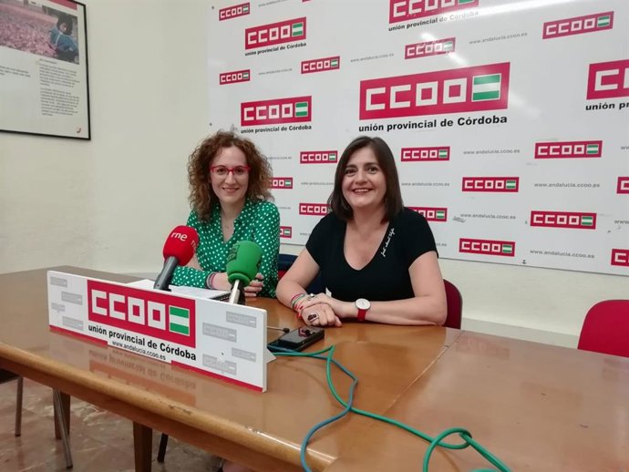 Nuria López (CCOO-A) ve "indignante" que en Andalucía PP, Cs y Vox quieran "tapar" que "se está asesinando a mujeres"