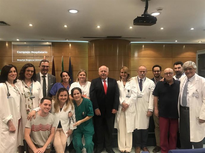Málaga.-Regional implanta trasplante de médula en domicilio para favorecer recuperación y calidad de vida de pacientes