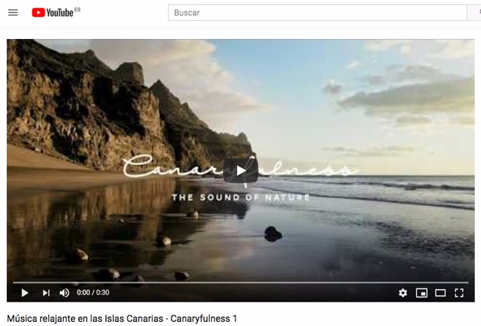 Canarias se promociona en YouTube y Spotify con siete melodías para practicar 'mindfulness'