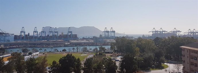 Cádiz.-Puertos.- El tráfico de contenedores en el Puerto de Algeciras crece más de un 7% en el primer cuatrimestre