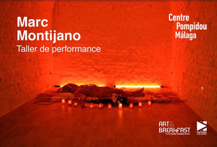 Málaga.- El Centro Pompidou acoge este sábado el taller de 'Performance' de Marc Montijano dentro de Art & Breakfast