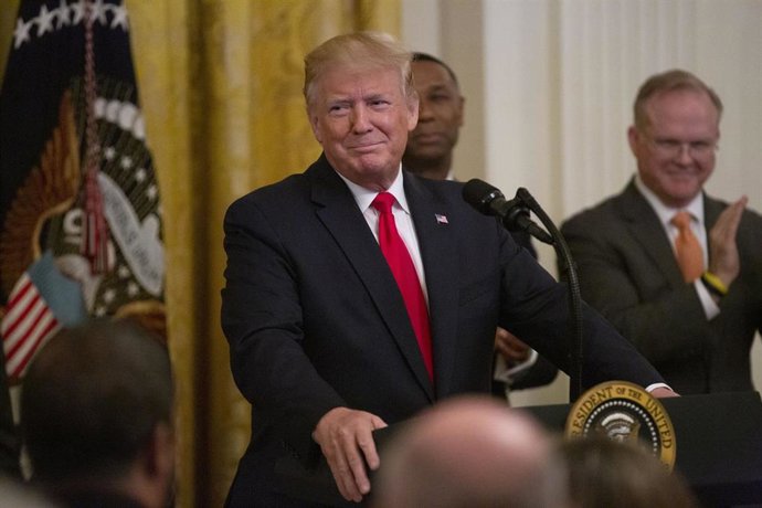 Trump delivers remarks on second chance hiring