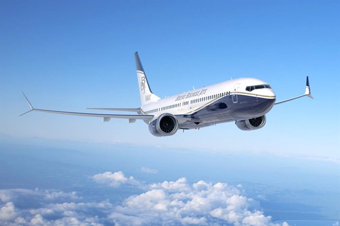 Boeing, avión, vuelo, viaje