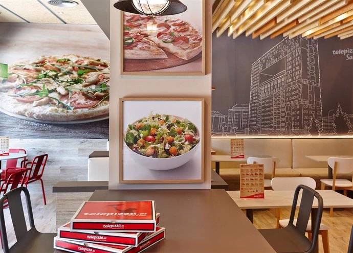 Economía.- Telepizza gana 5,4 millones de euros en el primer trimestre tras su acuerdo con Pizza Hut, un 33,8% menos