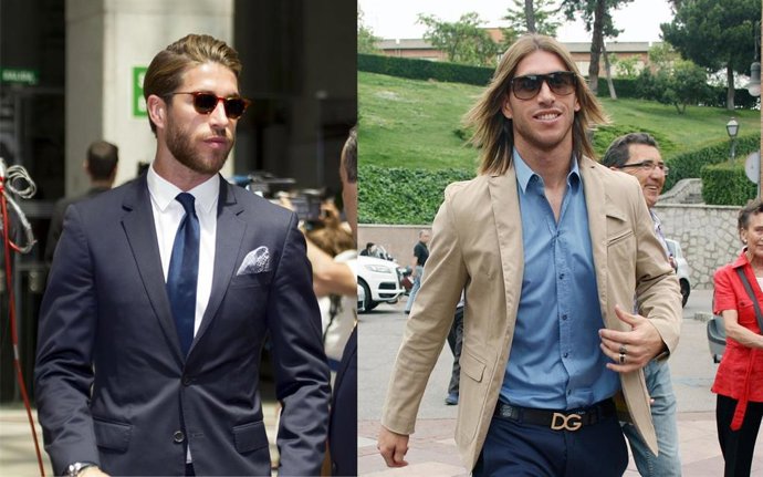 Sergio Ramos: así ha evolucionado su estilo a lo largo de los años