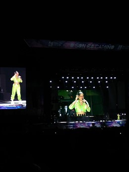 Rosalía reina con "altura" en O Son do Camiño, donde Black Eyed Peas triunfa des