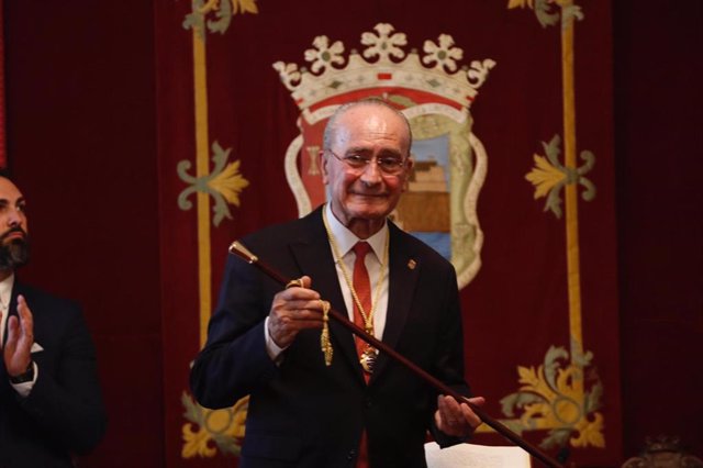 Málaga.- 26M.- AV.- De la Torre, reelegido alcalde de Málaga tras el pacto con Cs