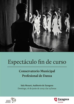 Zaragoza.- El Conservatorio Municipal Profesional de Danza celebra este domingo su espectáculo de fin de curso