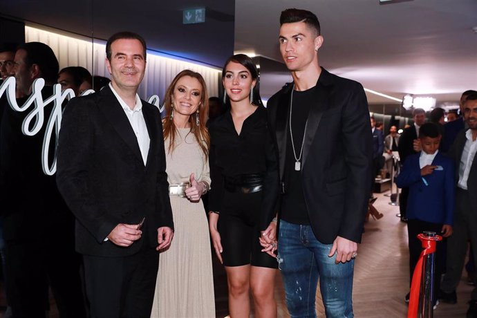 Cristiano Ronaldo y Georgina, de lo más compenetrados en su paso por Madrid