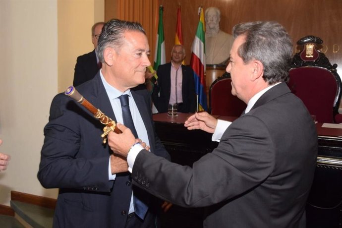 Jaén.- 26M.- Raúl Caro-Accino (Cs) asume la Alcaldía de Linares con el objetivo de "levantar" la ciudad