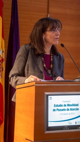 La alcaldesa de Pozuelo de Alarcón, Susana Pérez Quislant, presenta el estudio d