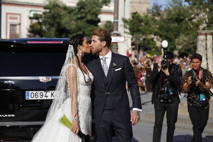 Sergio Ramos y Pilar Rubio ya son marido y mujer