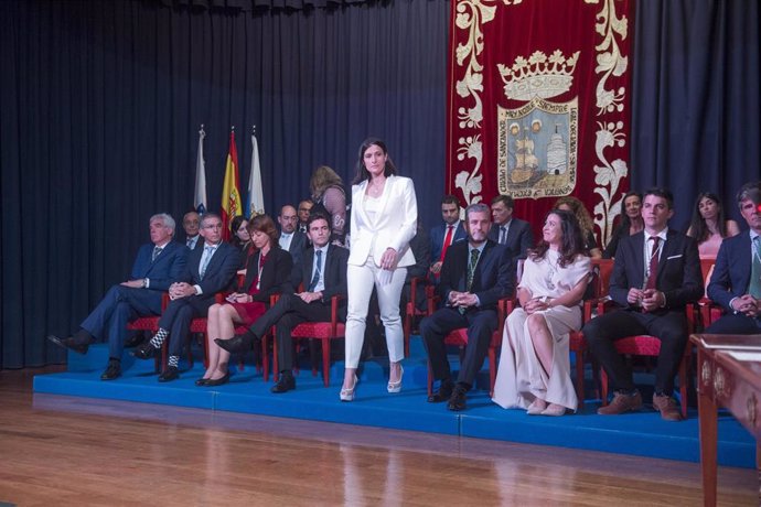 Sesión de constitución del Ayuntamiento de Santander