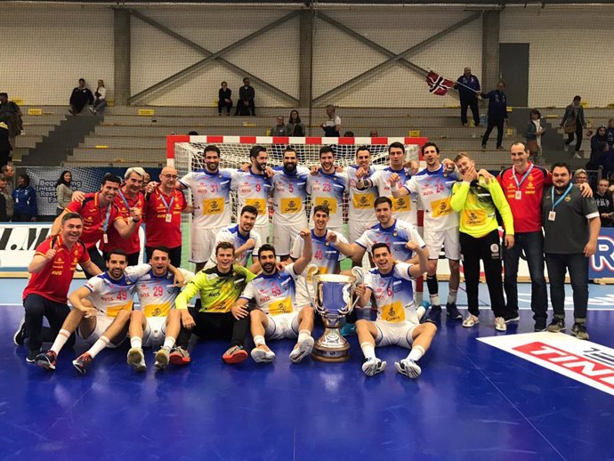 Balonmano/Selección.- Los 'Hispanos' conquistan Noruega y se adjudican la EHF EURO Cup