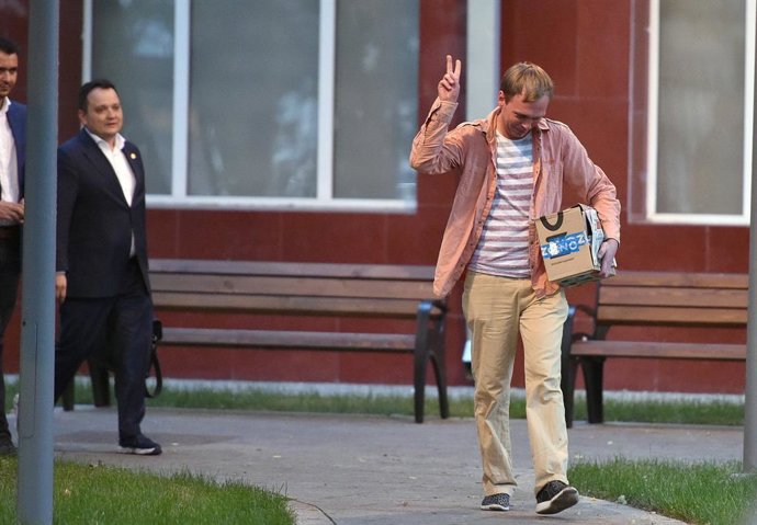 Release of Russian journalist Ivan Golunov