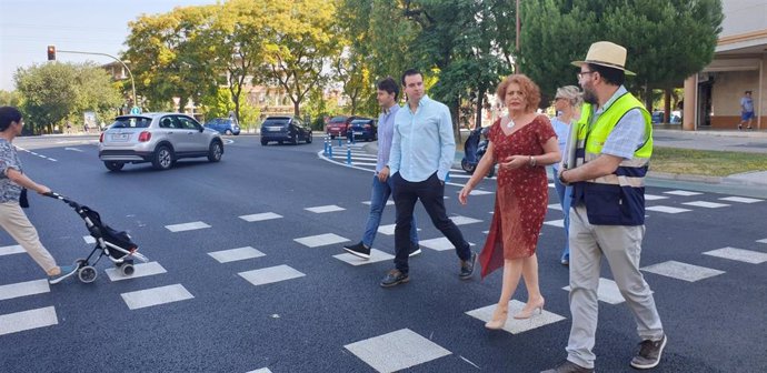 Sevilla.- Concluye la repavimentación de la Avenida de las Ciencias con una inversión de 640.000 euros