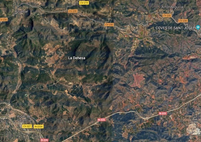 Castellón.- Sucesos.- Evacuado en helicóptero un ciclista al caer en la montaña entre Alfondeguilla y Algar del Palancia