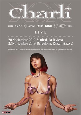 Charli XCX anuncia conciertos en Madrid y Barcelona