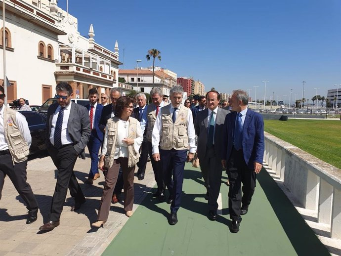 Cádiz.- Marlaska destaca el "éxito" del Plan de Seguridad en el Campo de Gibraltar