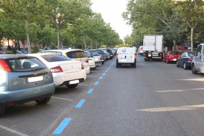 Zona blava en Tres Cants