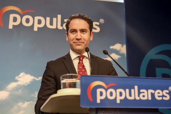 García Egea insiste en que el PP no se abstendrá en la investidura de Sánchez porque "puede llegar a pactar con la CUP" 