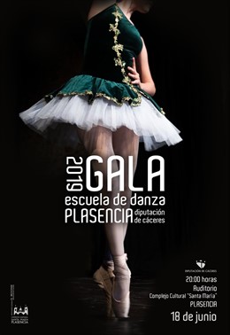 La Escuela de Danza de Plasencia celebra su gala de fin de curso este martes en el complejo cultural Santa María