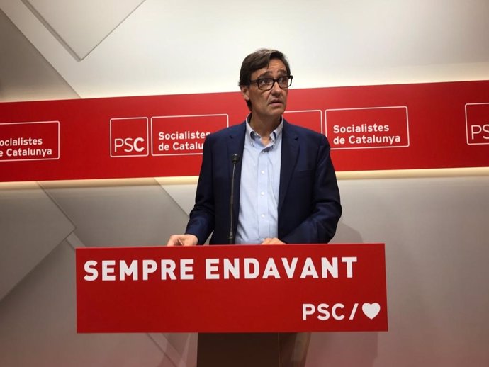 Illa (PSC) sobre la ruptura de Cs amb Valls: "Els pactes amb Vox comencen a passar factura"