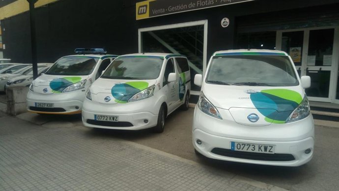 L'APB incorpora a la seva marqui mbil cinc nous vehicles 100% elctrics