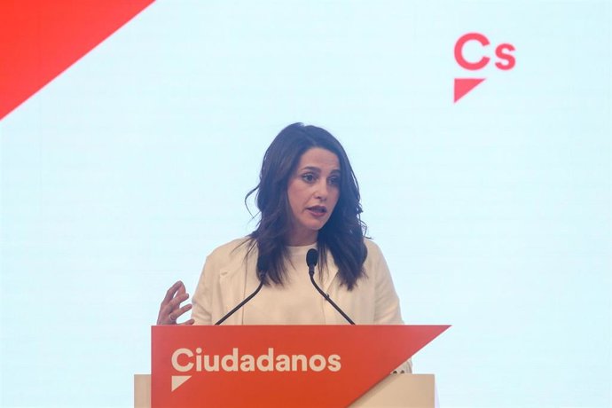 Rueda de prensa de Ciudadanos tras la reunión del Comité Permanente del partido