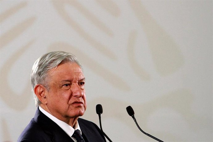 Mexican President Lopez Obrador press conference in Mexico City