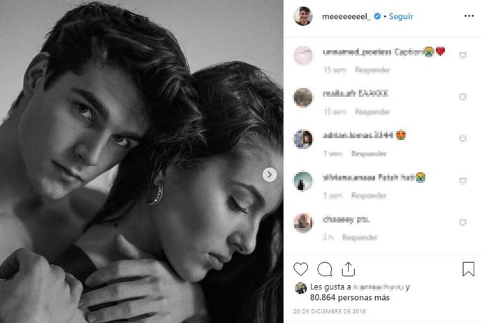 Álvaro Mel y Raquel Reitx anuncian su ruptura