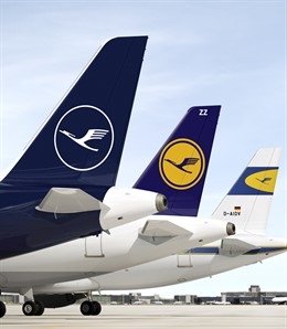 Economía/Empresas.- Lufthansa Group transportó a 29,3 millones de pasajeros hasta marzo, un 3,1% más