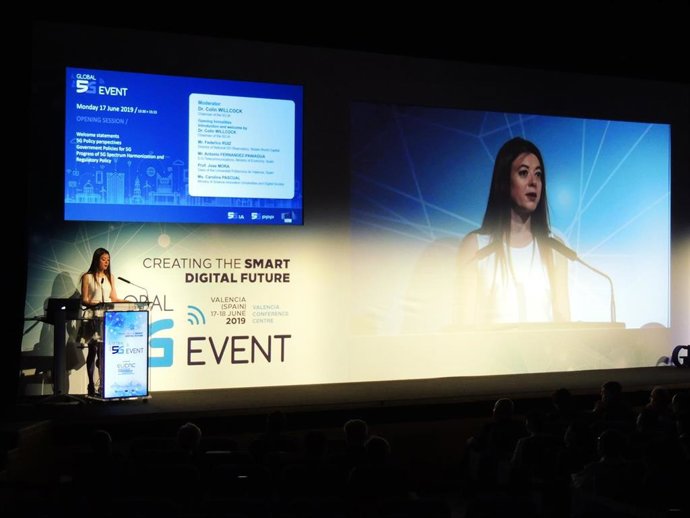 Carolina Pascual, en su primer acto: "Consolidaremos una auténtica economía digital que nos sitúe en primera línea"