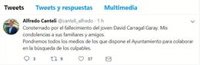 Canteli utilizará todos los medios del Ayuntamiento para encontrar a los asesinos de David Carragal
