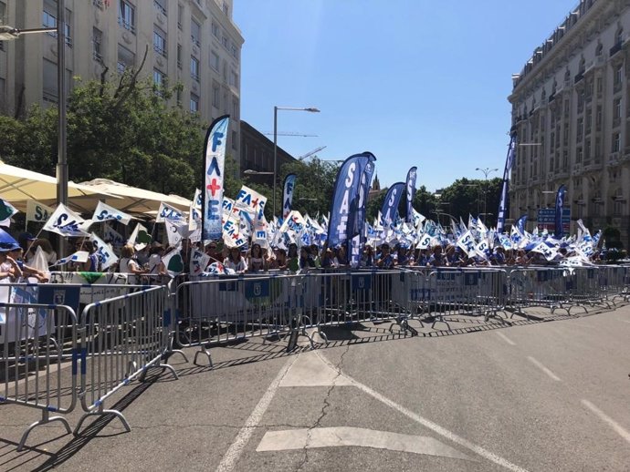 Los técnicos sanitarios reclaman en el Congreso su reclasificación laboral para mayor reconocimiento y subida salarial