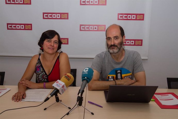 CCOO advierte de que el empleo temporal alcanza el 43% en la administración general del Gobierno aragonés