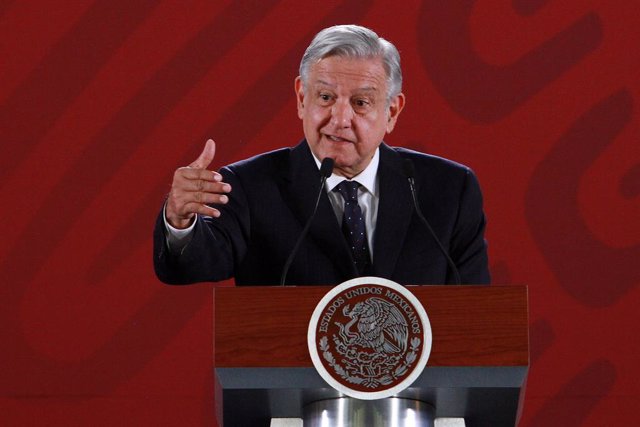 Mexican President Lopez Obrador press conference in Mexico City