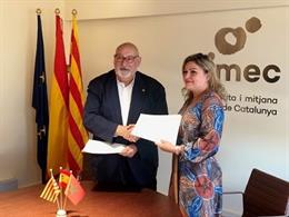 Pimecomer firma un acuerdo con la patronal marroquí 'Fédération du Commerce et Services'