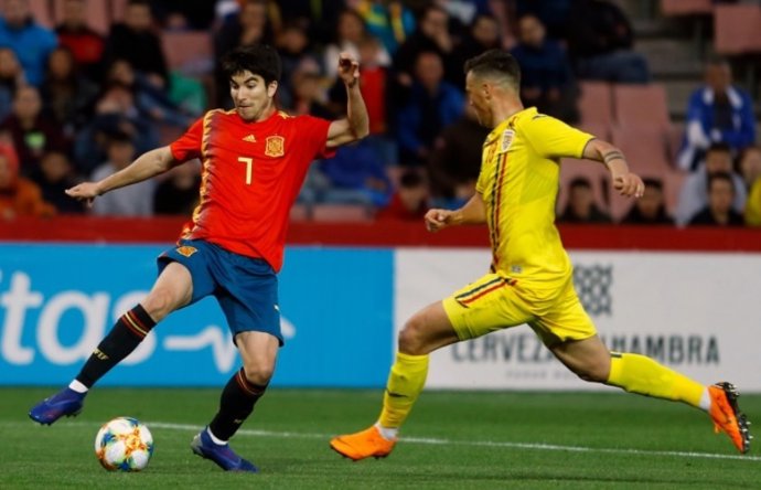 Carlos Soler: "Me gusta tener ese rol de ser importante en esta Sub-21"