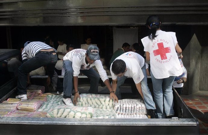 La Cruz Roja Venezolana emite su primer informe de distribución de asistencia humanitaria