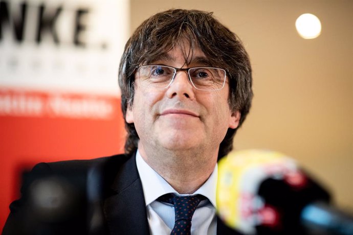 Catalan separatist leader Carles Puigdemont in Germany