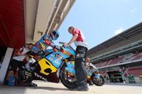 Àlex Márquez y Arón Canet, protagonistas del test de Montmeló para Moto2 y Moto3
