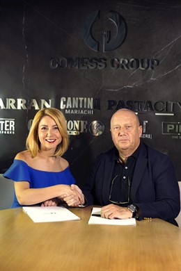 Economía/Empresas.- Comess Group (Lizzaran y Pieology) se alía con BBVA para ayudar a sus franquiciados