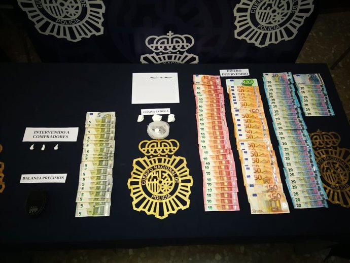 Málaga.- Sucesos.- Desmantelado en el barrio de la Trinidad uno de los puntos de