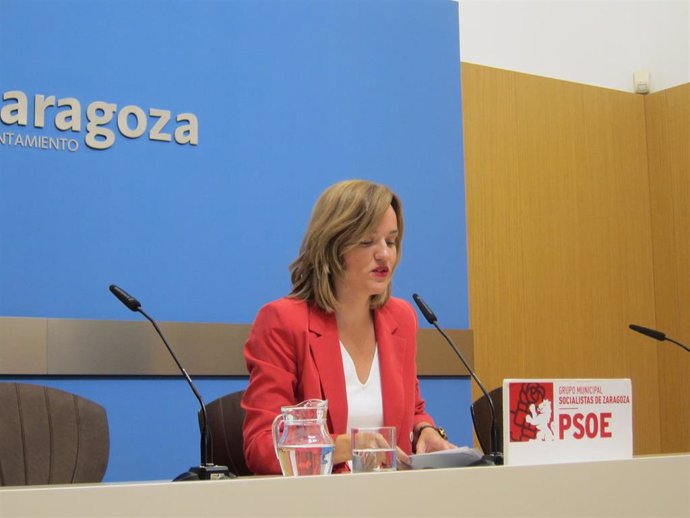 Zaragoza.-Alegría (PSOE) dice que le gustaría conocer la opinión de Cs en el caso de que Vox entre el gobierno municipal