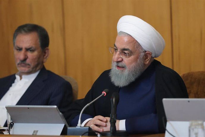 Iranian cabinet meeting in Tehran