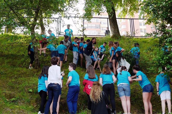 Santander planta el primer árbol de los 9.000 comprometidos para los próximos 4 años