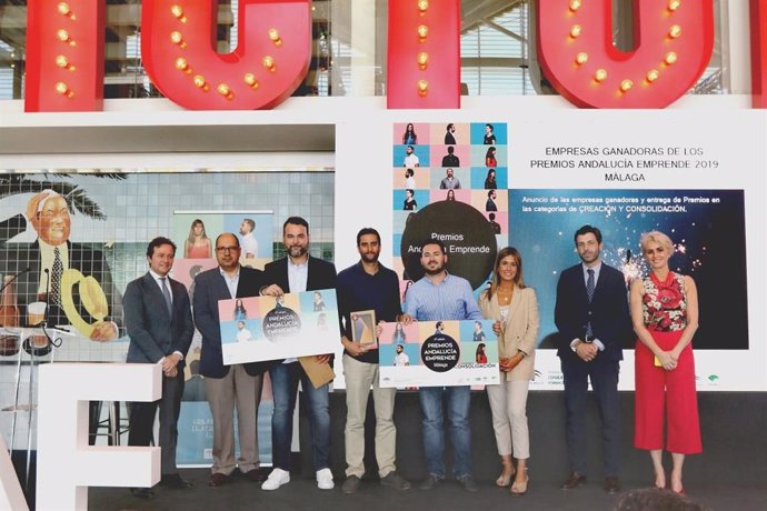 Málaga.- Kaiju y Gana Arquitectura ganan la fase provincial de los Premios Andalucía Emprende