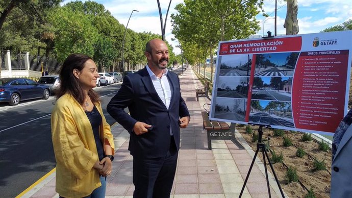 La Comunidad de Madrid finaliza la reforma de la avenida de la Libertad de Getafe con una inversión de 2,8 millones
