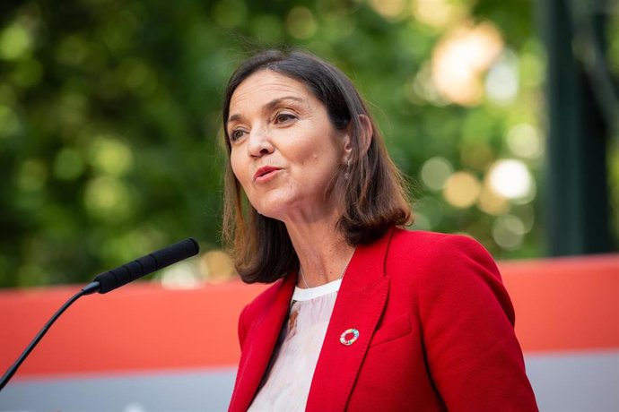 Acto de inicio de campaña del PSC en Barcelona